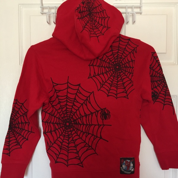 Toddlers Spiderman Hooded Zipper Jacket by C&A - Picture 4 of 8